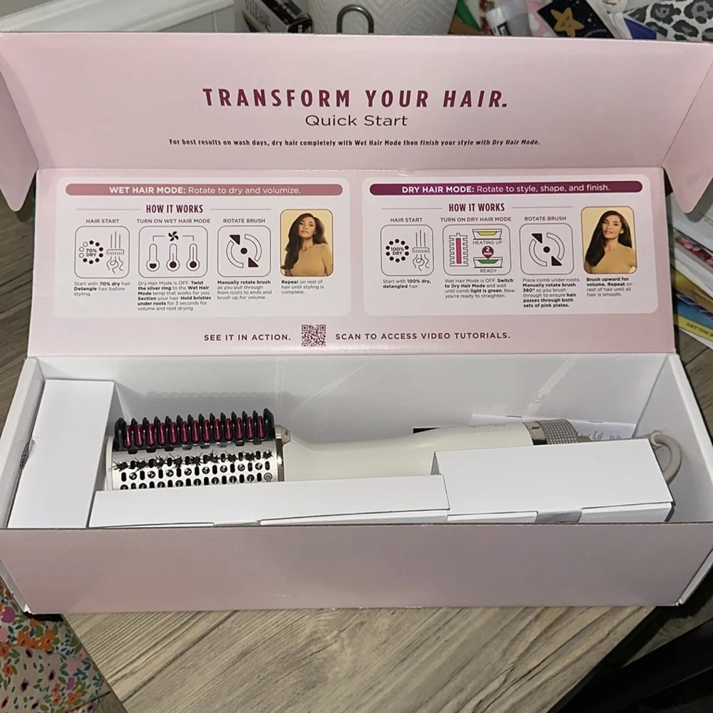 Shark SmoothStyle Hair Dryer Brush - Picture 3 of 6